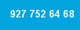 927 752 64 68 927 752 64 68